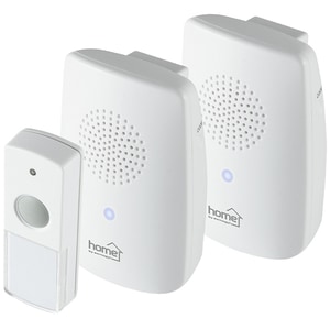 Sonerie wireless HOME DBS 1001DC, 100m, alb
