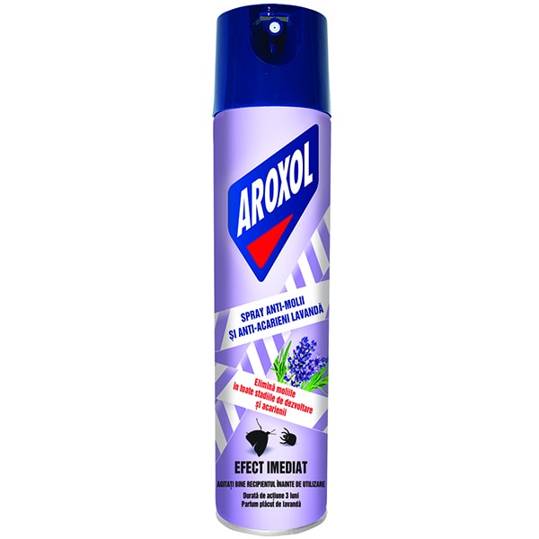 Spray anti-molii si acarieni AROXOL, 250ml