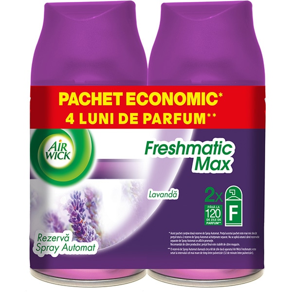 Rezerva Odorizant Camera Air Wick Freshmatic Levantica 2x250ml