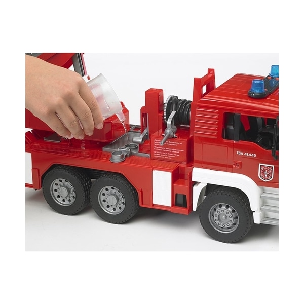 Bruder scania shop fire engine