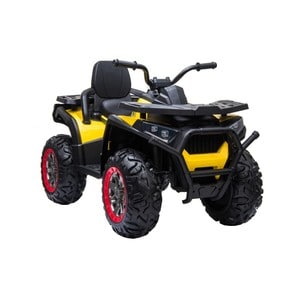 ATV electric copii NOVOKIDS Desert Rider, 3-12 ani, 12V, 6 km/h, galben-negru