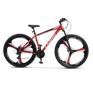Bicicleta Mountain Bike Carpat Acura C2970M, Jante Magneziu, 21 viteze, Roti 29 Inch, Cadru Aluminiu 6061, Frane pe Disc, Rosu/Negru/Alb