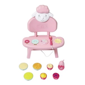 Masuta Zapf cu Scaunel pentru Papusa Baby Annabell
