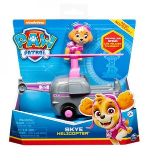 Figurina cu Vehicul Paw Patrol-Skye si Elicopter