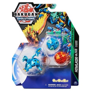 Set 3 Figurine Bakugan Evolutions Starter Pack - Howlkor Ultra, Colossus si Pegatrix