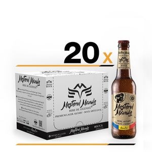 Bere artizanala Mesterul Manole Bock bax 0.5L x 20 sticle