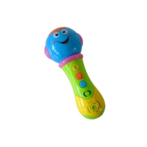 Microfon de jucarie cu lumini si cantece