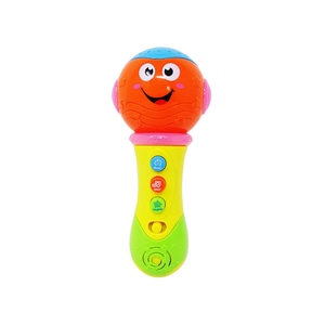 Microfon de jucarie cu lumini si cantece amuzante