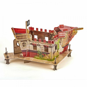 Papo Figurina Puzzle 3D Corabie Pirati
