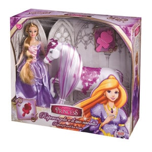 Papusa Princess Giochi Preziosi, Rapunzel De 30 Cm Si Calutul Ei