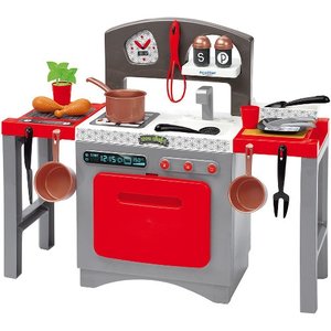 Bucatarie de Jucarie Modulara Ecoiffier 100% Chef cu 18 Accesorii