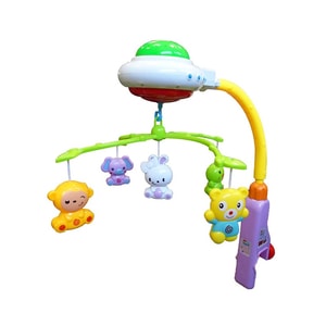 Carusel muzical Salamandra kids pentru patut cu proiectie