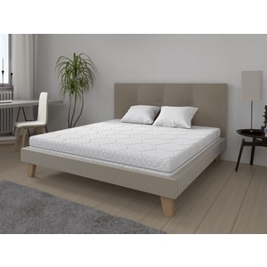 Saltea cu aloe vera Eco Fresh, SleepLine, 140x200 cm, spuma poliuretanica, hipoalergenica, tratata antimicrobian si antiacarieni