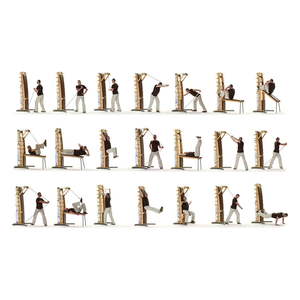 Aparat multifunctional NOHRD WEIGHT WORKS  bloc greutati 75kg; include manual cu peste 100 tipuri de excercitii