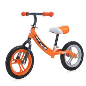 Bicicleta de Echilibru Lorelli fara Pedale pentru Copii Fortuna Grey & Orange