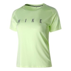 Tricou femei Nike Miler Run Division, Verde, S