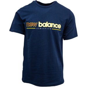 Tricou unisex New Balance Athletics Higher Learning, Albastru, L