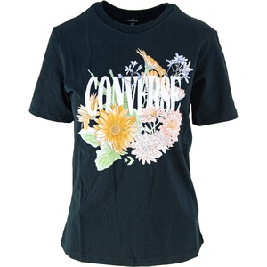 Tricou femei Converse Desert Floral, Negru, XS