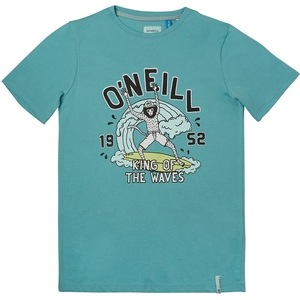 Tricou copii O'Neill LB King Of Waves SS, Albastru, 104 cm