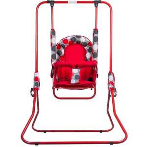 Leagan pentru Copii Top Kids pentru Interior si Exterior, Red Dots