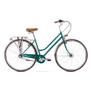 Bicicleta de Oras Romet Vintage Classic D Verde Turcoaz marimea L 2022