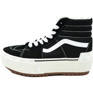 Tenisi femei Vans cu platforma Sk8-Hi Stacked, Negru, 39