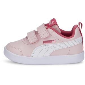 Pantofi sport copii Puma Courtflex V2, Roz, 26