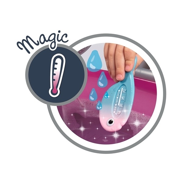 Cadita pentru Papusa Smoby Baby Nurse Baleno Bath