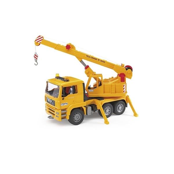 Bruder man sale tga crane truck