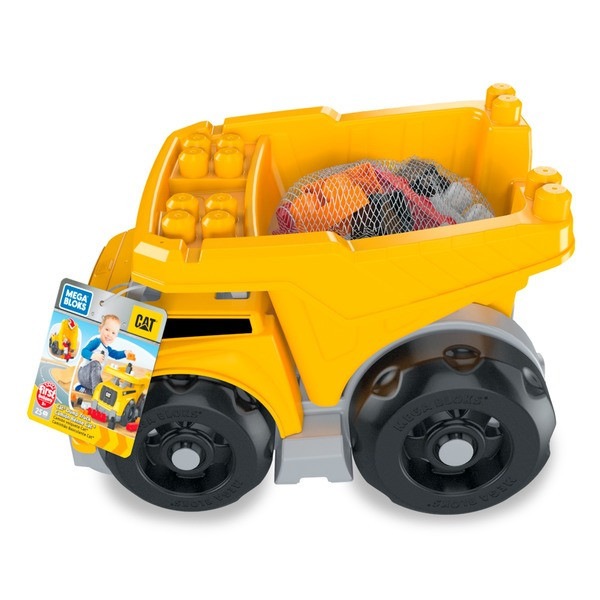 Mega bloks caterpillar 2024 large dump truck