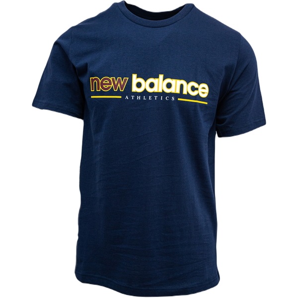 Tricou unisex New Balance Athletics Higher Learning, Albastru, M