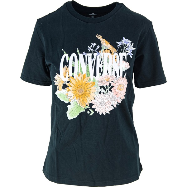 Tricou femei Converse Desert Floral, Negru, XL