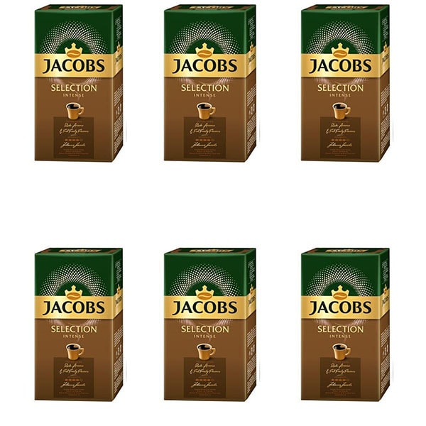Cafea macinata JACOBS Selection Intense, 6 X 500g, NM6405138