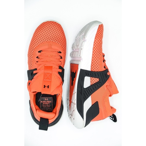 Pantofi sport femei Under Armour Project Rock 4, Rosu, 36.5