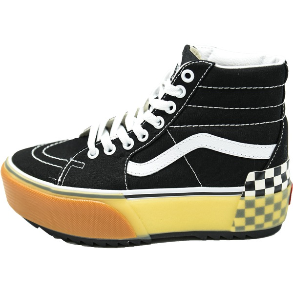 Tenisi femei Vans cu platforma Sk8-Hi Stacked, Negru, 39
