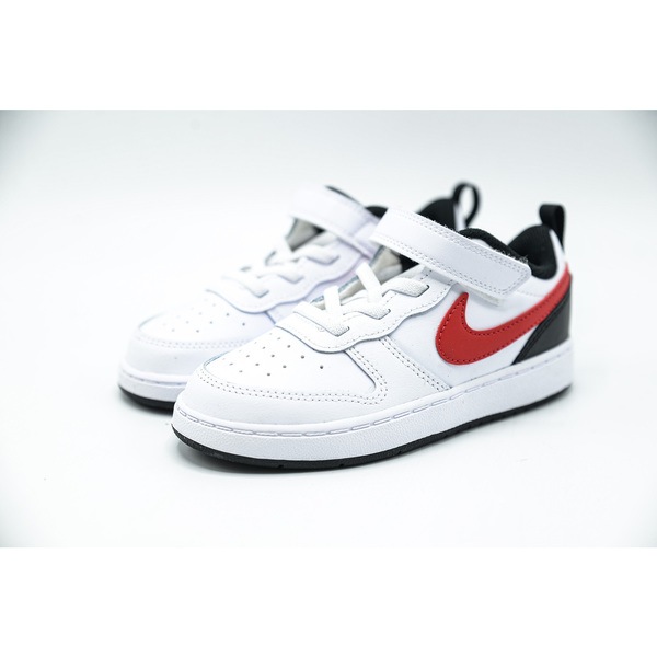 Pantofi sport copii Nike Court Borough Low 2 TD Alb 22