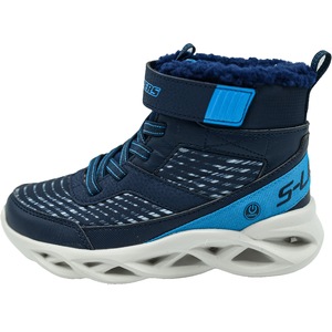 Ghete copii Skechers Twisted-Brights, Albastru, 30