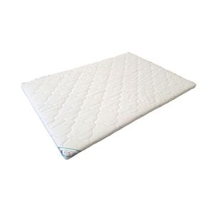 Topper HypoallergenicMed Somnart cu husa microfibra detasabila spalare la 95C, 180x200xH5