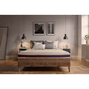 Saltea cu memorie si arcuri individuale Somnexpert AirCool HD Pocket Spring 160x200, inaltime 24 cm, husa detasabila, fermitate medie