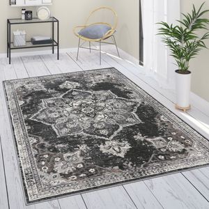 Covor de design, model 63676, 60x100, Negru