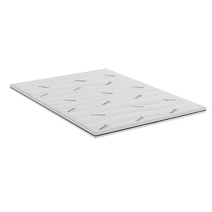 Topper 180x200, SomnoMed Antiacaria, pentru alergici, H 7cm, husa detasabila si lavabila