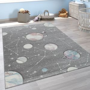 Covor copii model 11815, polipropilena, 200 x 290 cm, gri