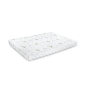 Saltea cu spuma poliuretanica Confort 4Family Aloe Vera 140x200 Somnart, inaltime 14 cm, husa lavabila si detasabila cu fermoar, fermitate medie