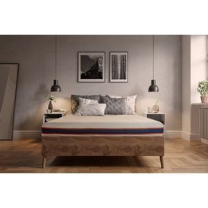 Saltea cu memorie si arcuri individuale Somnexpert AirCool HD Pocket Spring 160 x 190, inaltime 24 cm, husa detasabila, fermitate medie