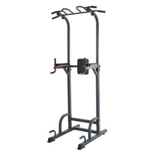 Spalier gimnastica multifunctional, capacitate 100 kg, inaltime maxima 221 cm, Negru