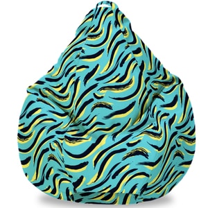 Fotoliu Puf FormTex Bean Bag Modern Brush, XL, multicolor