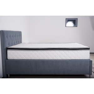 Saltea cu arcuri SomnART FERMO 180x200, inaltime 30 cm, superortopedica, husa matlasata, duritate extra ferma