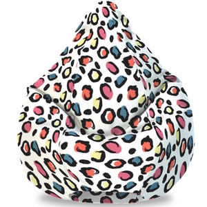 Fotoliu Puf FormTex Bean Bag Animal Pattern Jaguar, XL, multicolor