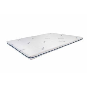 Topper 160x200, SomnoMed Antiacaria, pentru alergici, H 7cm, husa detasabila si lavabila