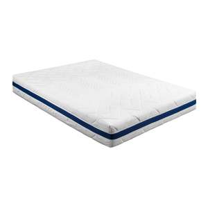 Saltea Somnart Optimax Memory 90x190, grosime 18cm, cu spuma memorie poliuretanica si husa 3D detasabila si lavabila, cu manere si fermitate medie